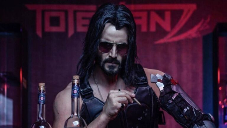 Keanu Cyberpunk Ad Blasts Hype Sky-High - topgameteaser.com