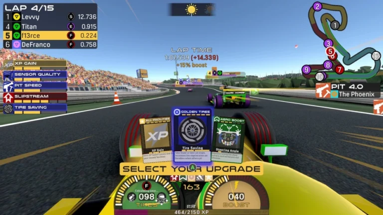 Clever auto-battling racer Backseat Champions has a demo out now