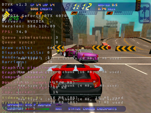 Vulkan-based translation layer D7VK officially expands to include Direct3D 5 support
